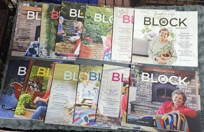 Missouri Star Quilt BLOCK Idea Book Magazine Vol 8+9. 2021 & 2022- All 12 Issues