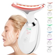 Face and Neck Massager T I, 7 C I r Facial for White