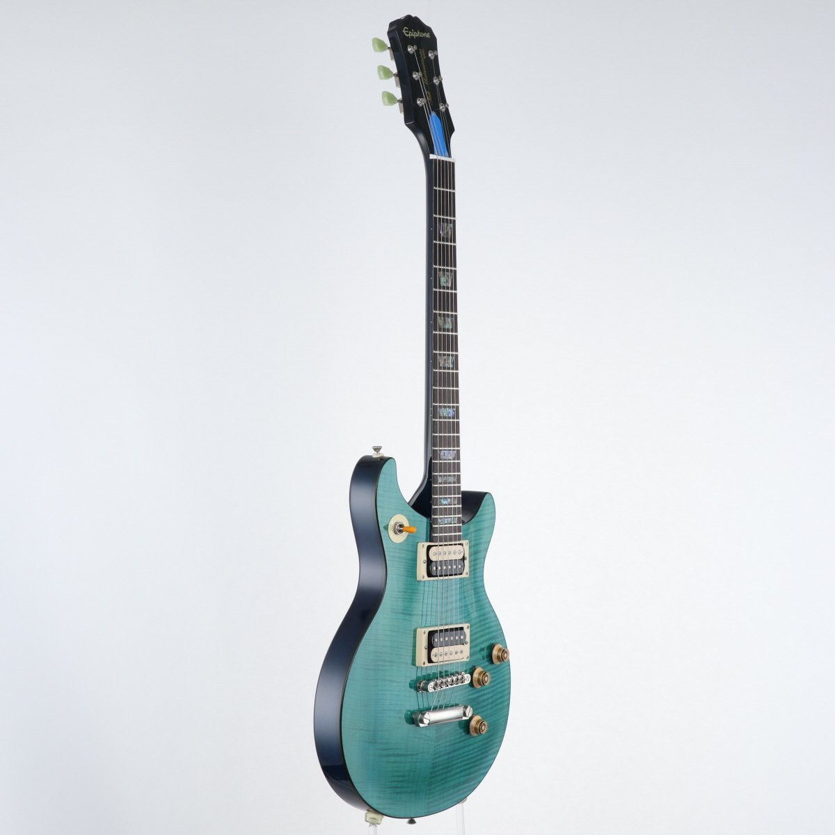 ギター EpiphoneTakDCStandard Plus Top Aqua Blue Epiphone Tak Matsumoto DC Standard Plus Top Aqua Blue <エピフォン