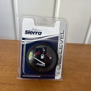 57902P Sierra Amega Domed Series Marine Near Flush Bezel Fuel Gauge 2 Inch