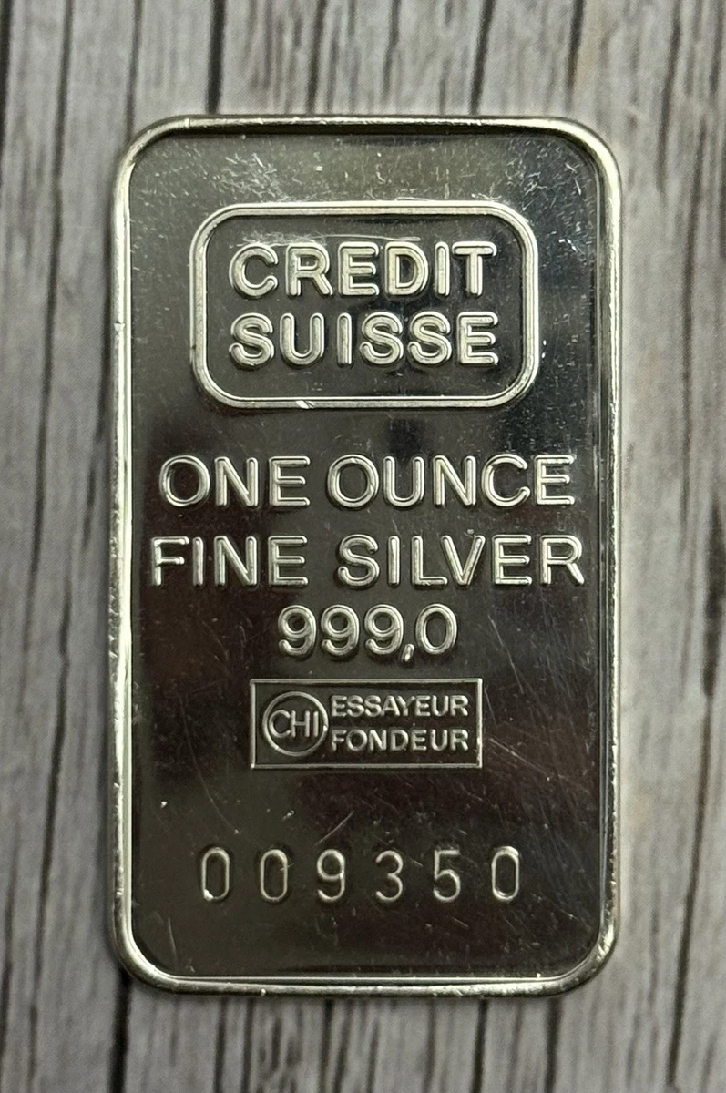 Credit Suisse Silver Bullions for sale | eBay