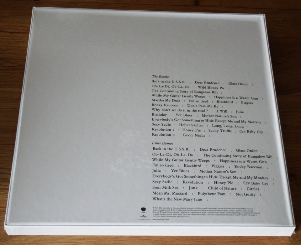 Beatles White Album & Esher Demos 2018 4x 180g Vinyl Record Box Set NEW SEALED - Image 4 of 4