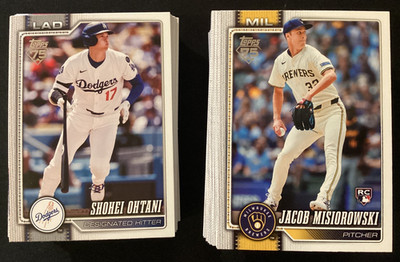 2026 Topps Series 1 - Complete Your Set, Buy More, Save More