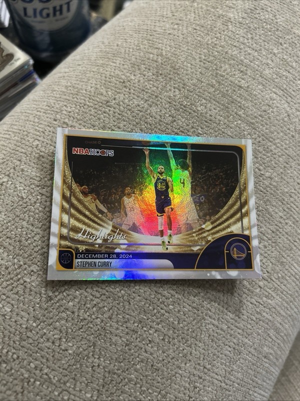 Stephen Curry Highlights 2025-26 Topps NBA Hoops Warriors