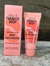 Isle of Paradise Confidently Clear Body Moisturizer 0.67oz Travel NEW in Box