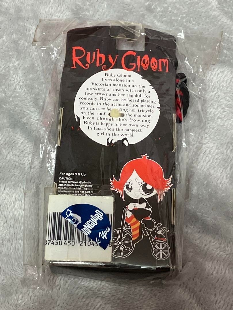 Ruby Gloom Stuffed Toy Plush Doll Rare Japan Unused Display