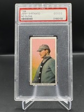 1909-11 T206! JIMMY SHECKARD! “NO GLOVE” CHICAGO CUBS! PSA 2! #01663158