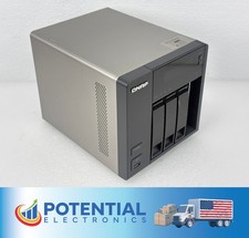 Usato | QNAP TS-419P II, disco rigido a 4 alloggiamenti solo rete server NAS - nero