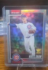 2026 Topps Series 1 - Matt Shaw #27 Rainbow Foil