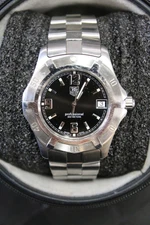 TAG HEUER WN1110 Black Dial Date Quartz Men's Watch