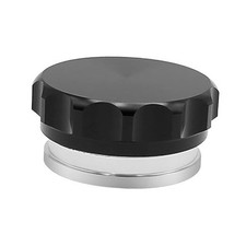 OD 2''/50.8mm Aluminum Alloy Weld Billet On Filler Neck Black Cap Oil Fuel