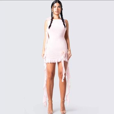 open lace back dress Paisley Finesse Pink Maternity & Nursing Kaftan Dress – Ikk Kudi by Seerat
