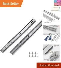 10 Pairs 20in Heavy-Duty Soft Close Drawer Slides - Perfect for Smooth Function