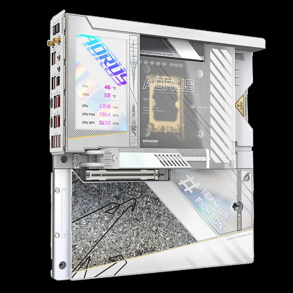 Gigabyte AORUS GeForce RTX 4080 SUPER 16GB XTREME ICE W/ Z790 AORUS XTREME X ICE - Image 3 of 4