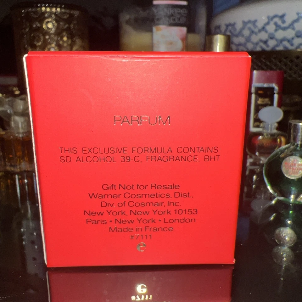 Rare Vintage Paloma Picasso Perfume 4ml / 0.14 fl oz – Discontinued Collectible - Image 3 of 3