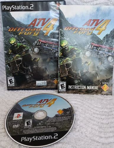 PlayStation 2 PS2 ATV Offroad Fury 4 Video Game Complete CIB w/Manual