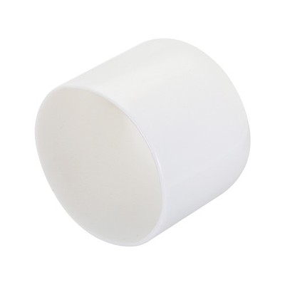 4pcs Rubber End Caps 48mm ID Bolt Cap Cover Screw Thread Protectors White