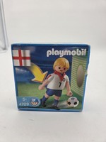 Playmobil Set 4709- FußBallspieler Aus England - RaritäT 2005 - Neu Ovp