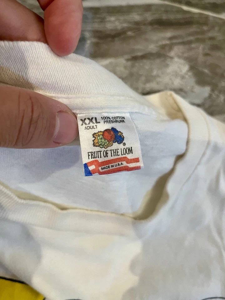 Camisa De Comedia Divertida De Colección Años 90 EE. UU. Puntada Única Talla 2XL Foto 3 de 4