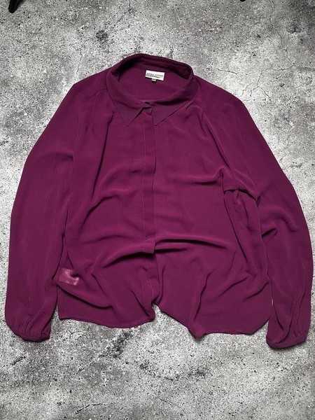 Women Laura Ashley Shirt Purple 40 / L / 48