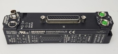 Beckhoff EP 2816-0008 EtherCAT Box 16 Channel Digital Output 24V DC 0.5A D-Sub