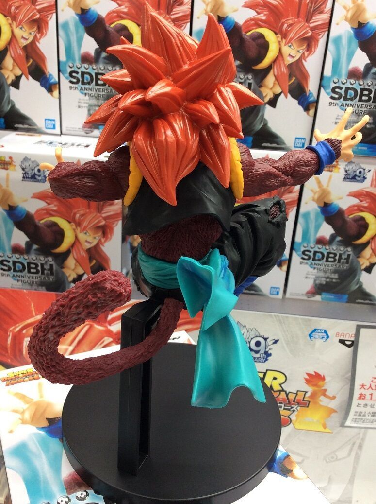 Boneco Dragon Ball Super Gogeta Ss4 Deus - Gogeta Ss4 deus 20cm