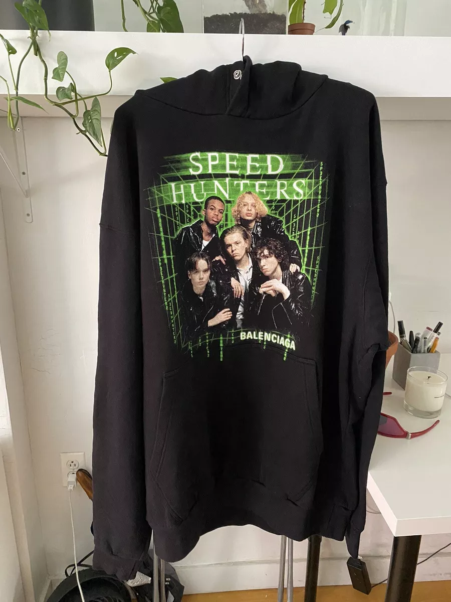 balenciaga speed hunters hoodie xs