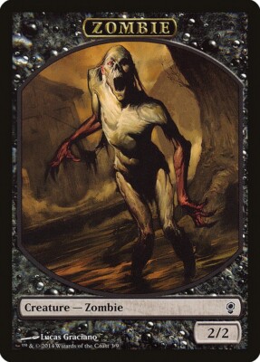 zombie token cards mtg Amazon.com: 25 Magic Card Zombie Lot main image 0