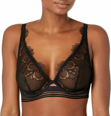 Simone Perele Women's Sheer Plunge Bra Pick Size 
