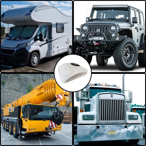 Heat & Cool 12V RV Air Conditioner Kit 12000BTU Rooftop Trailer Electric AC Unit - Foto 9 di 11