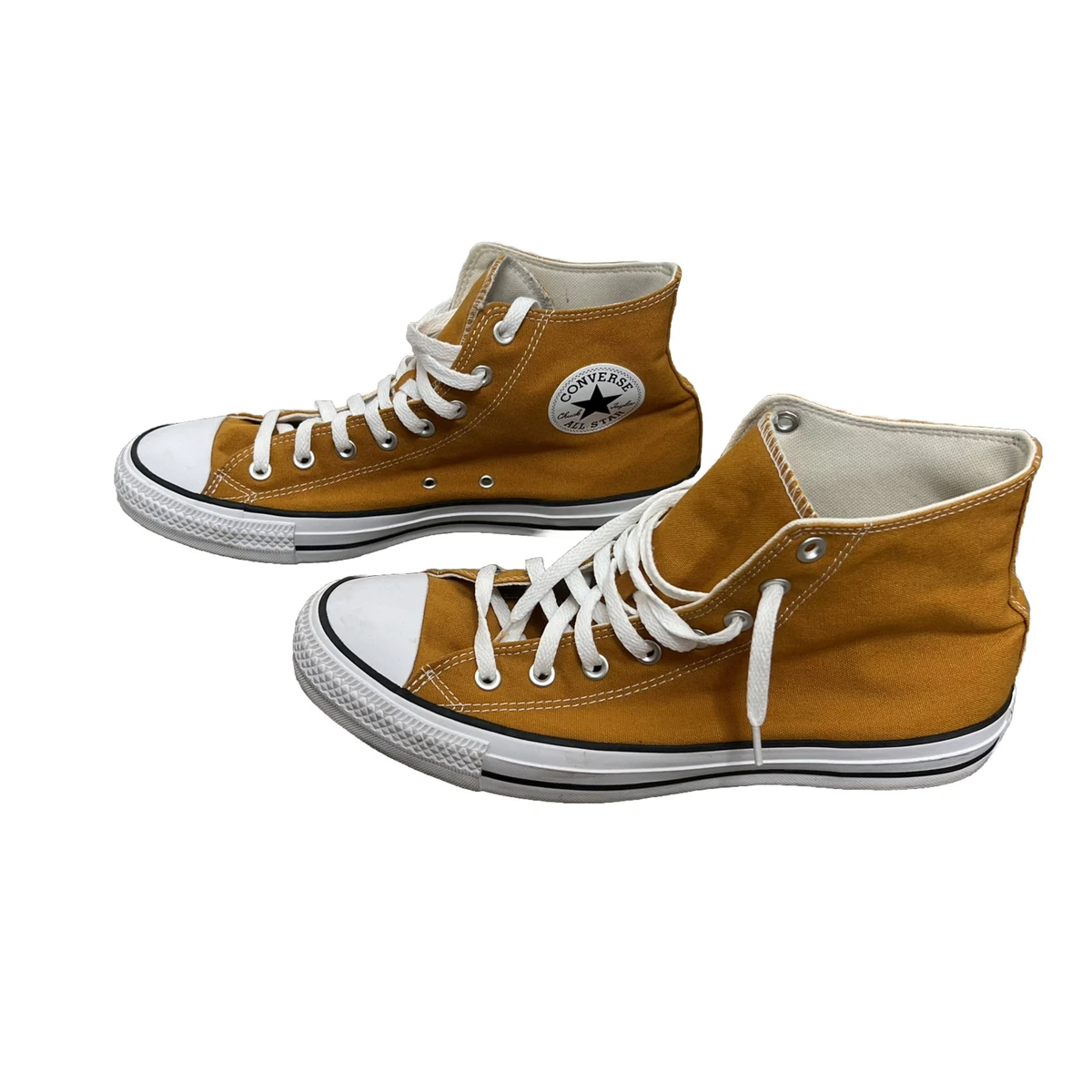 Converse Chuck Taylor All Star Men s 11.5 Yellow Mustard High Top