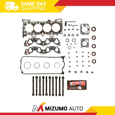 Graphite Head Gasket Bolts Set Fit 92-95 Honda Civic Del Sol 1.6L D15Z1 D16Z6
