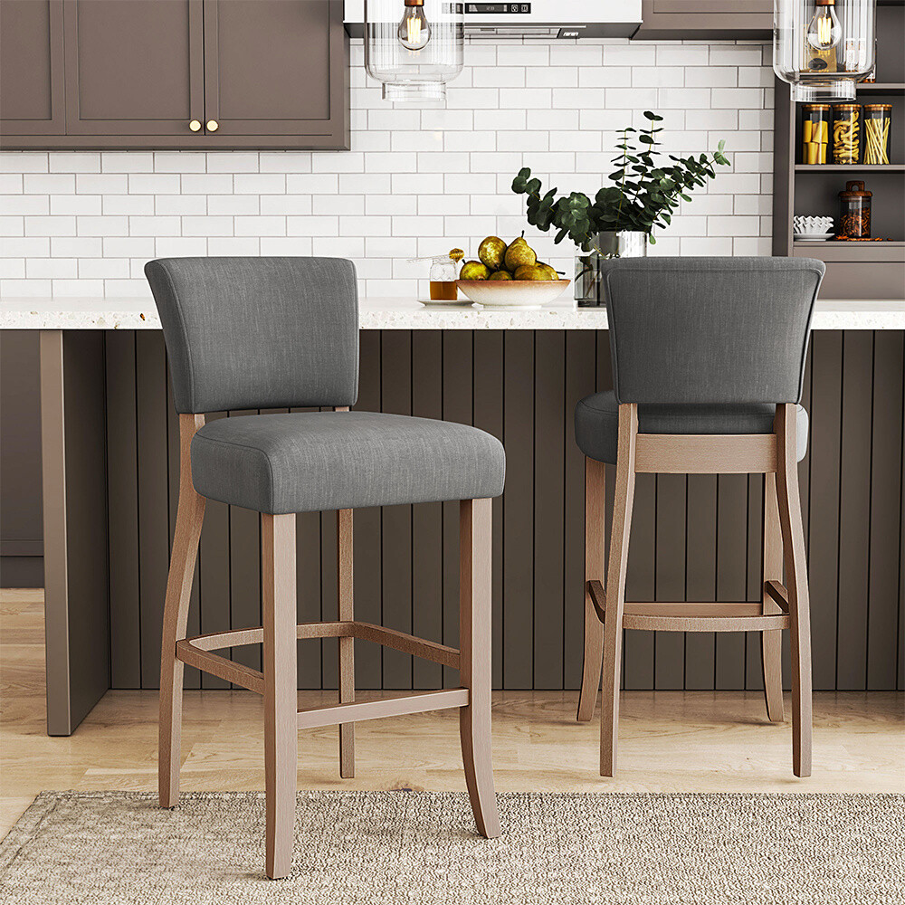 Kitchen High Chair Counter Stools Set Of 4, Modern 35