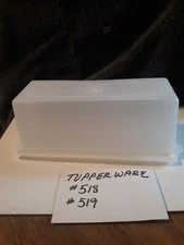 Tupperware #518  Cheese or Butter Keeper With #519 Lid