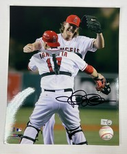 Los Angeles Angels Jered Weaver Signed 8x10 Photo MLB Hologram
