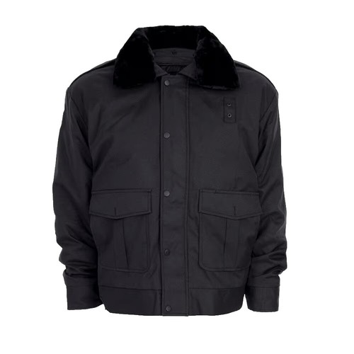 Adam Et Rope Quilted Nylon Jacket Unisex Black Free Size