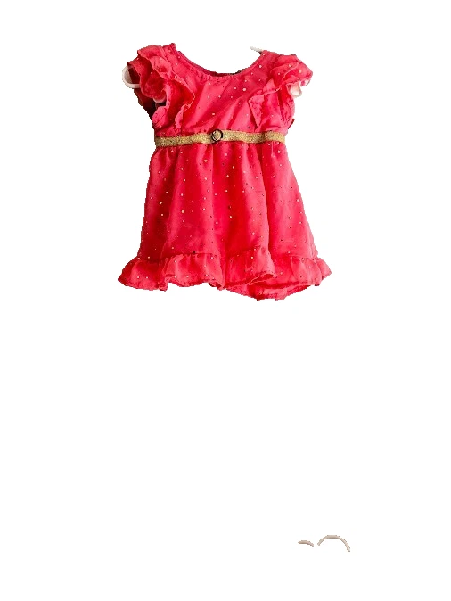 Lote de 3 Vestidos Rosa Nanette Lepore & Jessica Simpson Niñas Talla 24M-3T Foto 4 de 4