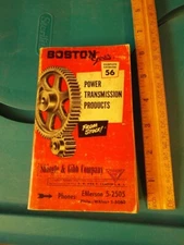 1956 Boston Gear Works Power Transmission Products Quincy MA Catalog 56        3