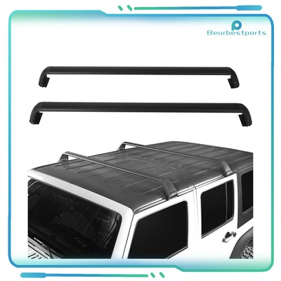 Aluminum Roof Rack Cross Bar For 2010-2023 JEEP GLADIATOR Luggage Cargo Carrier