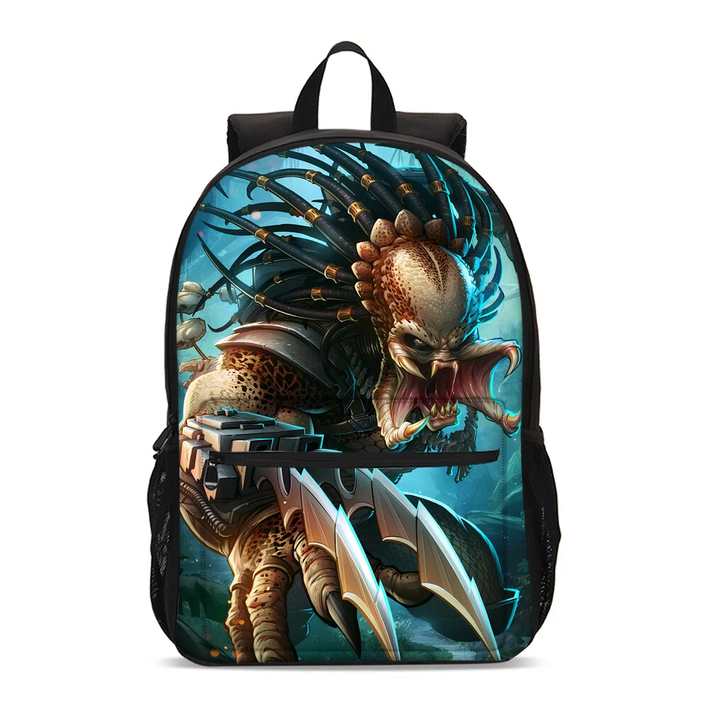 Aliens Vs Predator Students Backpack, School Bag, Back To School Gift