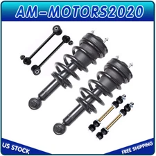 For Suburban 1500 Yukon Tahoe Escalade ESV Front Strut w/ Coil Sprig Sway Bars