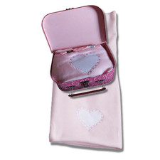 Copertina neonata di pile con tela aida