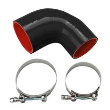 2"-2.5" ELBOW TURBO/INTERCOOLERSILICONE COUPLER HOSE 51-63MM + 2X T CLAMPS