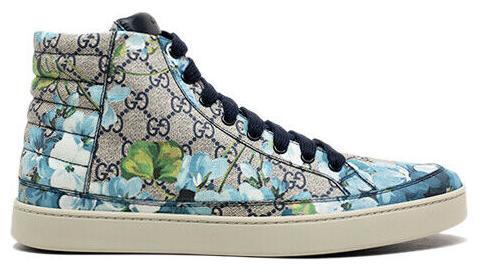Gucci GG Supreme High Blooms Print - Blue for sale | eBay