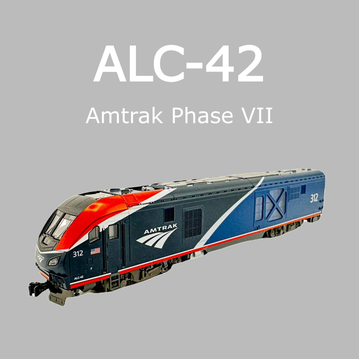 KATO ALC-42 チャージャー アムトラック フェーズⅦ #312 KATO鉄道模型オンラインショッピング ALC-42 ALC-42