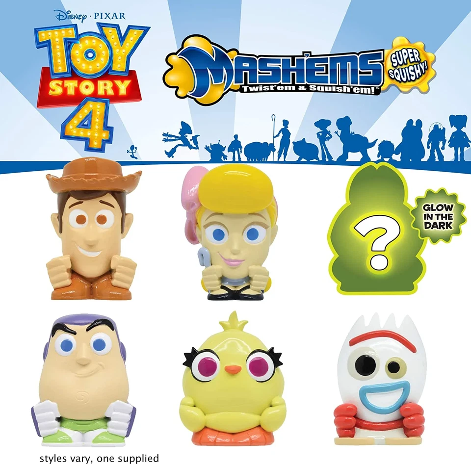 ЛОТ ИЗ 3 TOY STORY 4 СЕРИИ 1 MASHEMS КАПСУЛЫ НОВЫЙ TY2844 - Изображение 2 из 2