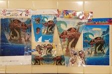 71 Pcs Set Moana Theme Kids Birthday Party Supplies.