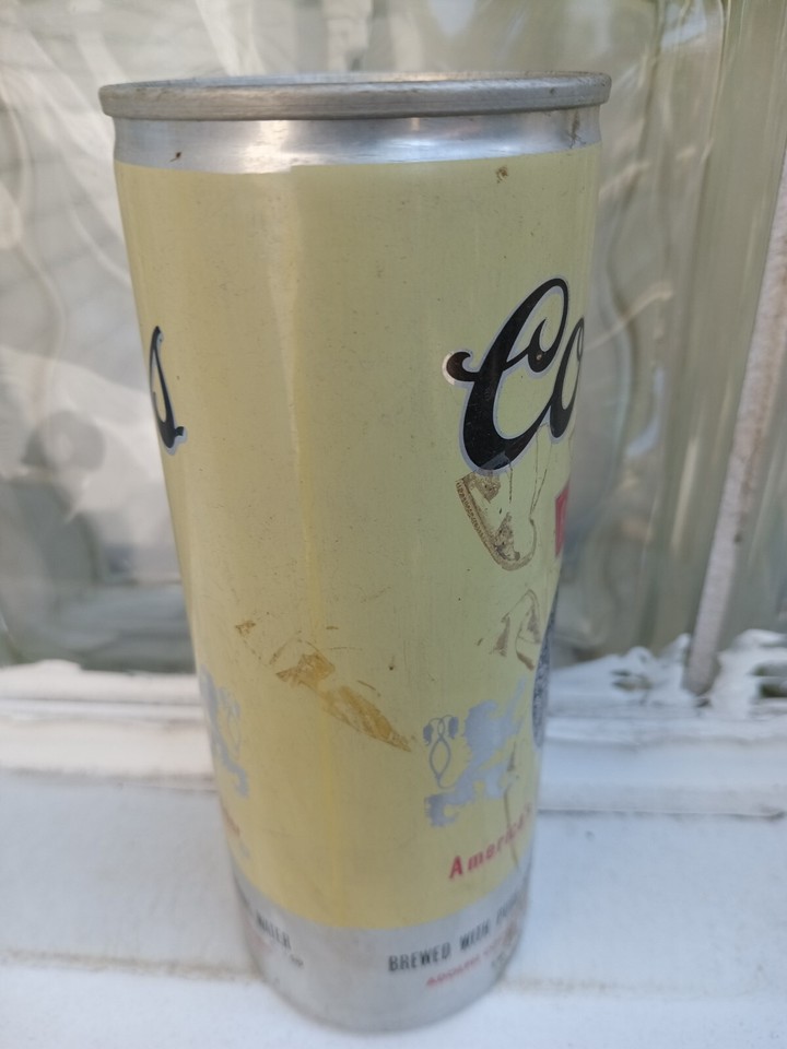 Vintage Coors Banquet Beer Can 16 Oz America's Fine Light Man Cave Bar