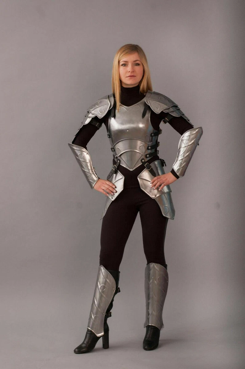 Medieval Armor Female Fantasy Costume steel Armor: Lady Cuirass Costume