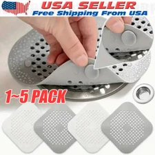Bathroom Drain Hair Catcher Bath Stopper Plug Sink Strainer Filter Shower Covers